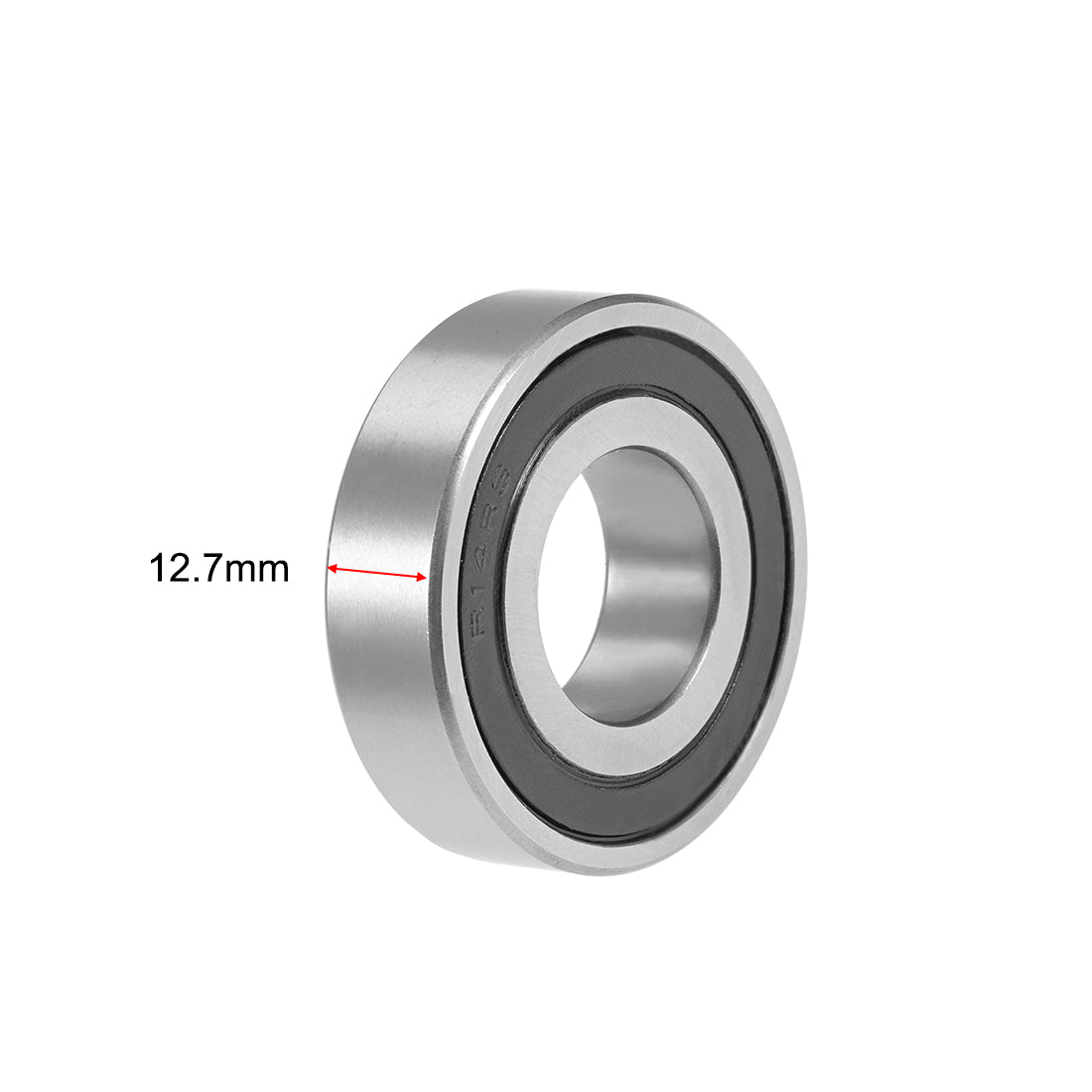 uxcell Uxcell Deep Groove Ball Bearings Inch Double Seal Chrome Steel ABEC1 Z1