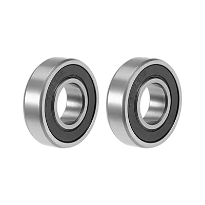 Harfington Uxcell Deep Groove Ball Bearings Inch Double Sealed Chrome Steel ABEC1