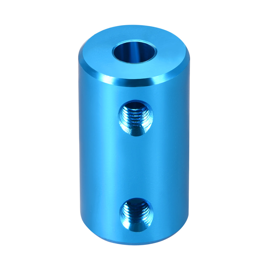 uxcell Uxcell Shaft Coupling 5mm to 8mm Bore L25xD14 Robot Motor Wheel Rigid Coupler Connector Blue