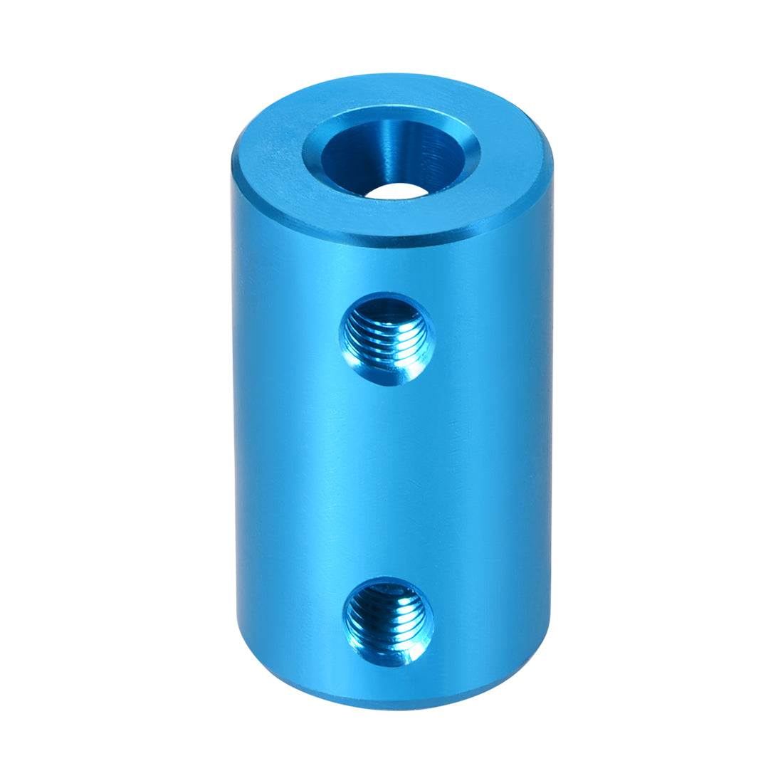 uxcell Uxcell Shaft Coupling 6mm to 6mm Bore L25xD14 Robot Motor Wheel Rigid Coupler Connector Blue