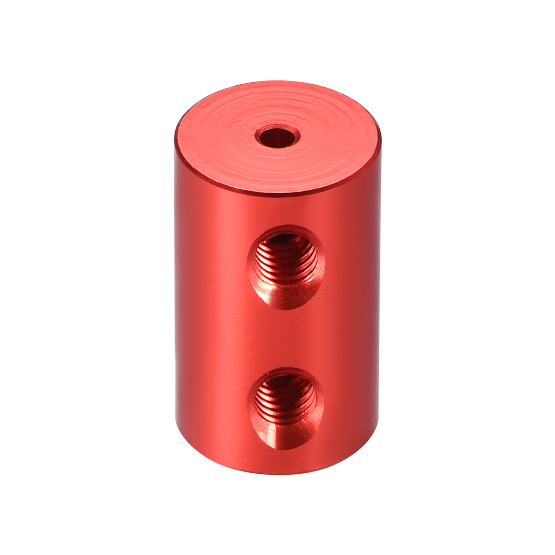 uxcell Uxcell Shaft Coupling 2mm to 2mm Bore L20xD12 Robot Motor Wheel Rigid Coupler Connector Red