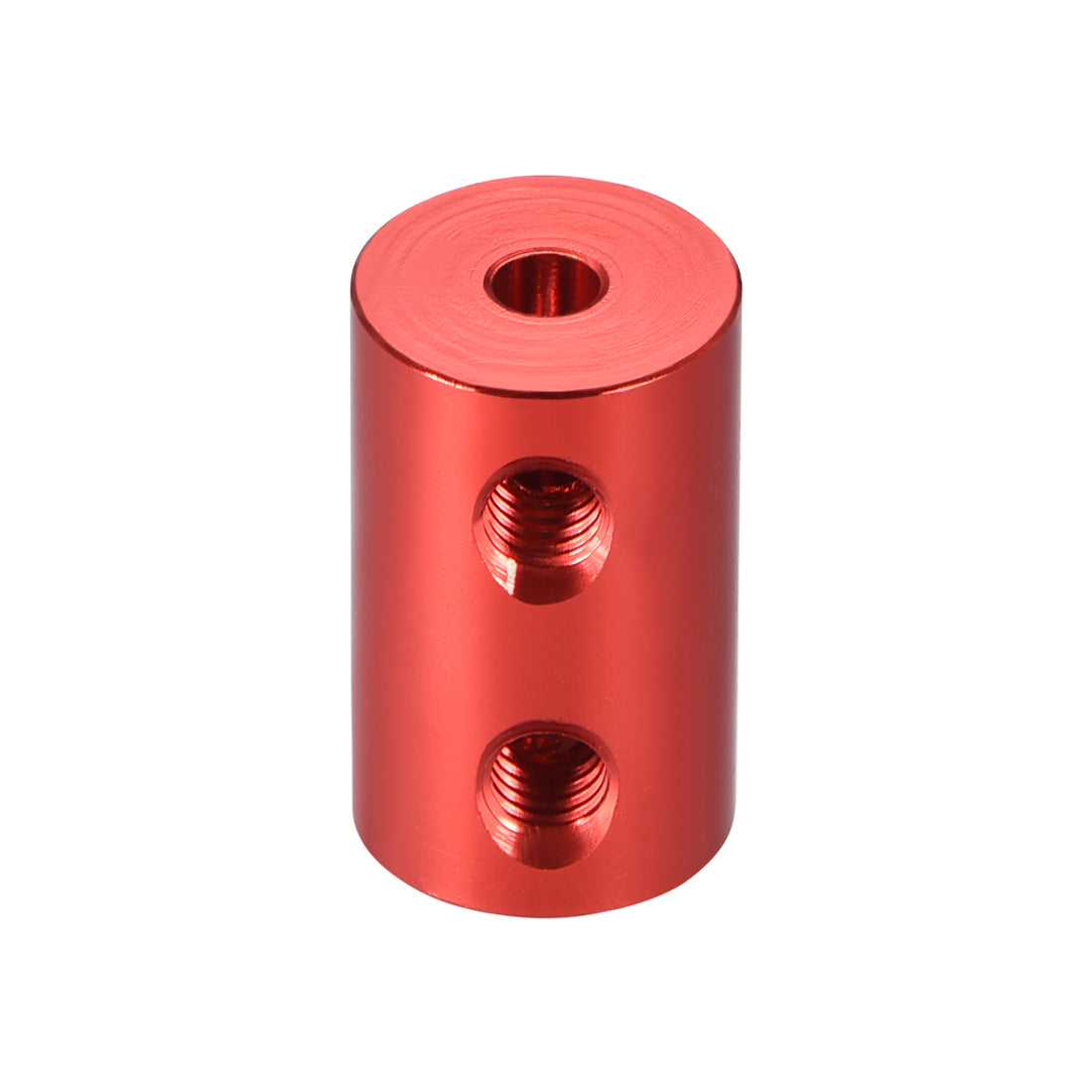 uxcell Uxcell Shaft Coupling 3.17mm to 4mm Bore L20xD12 Robot Motor Wheel Rigid Coupler Red