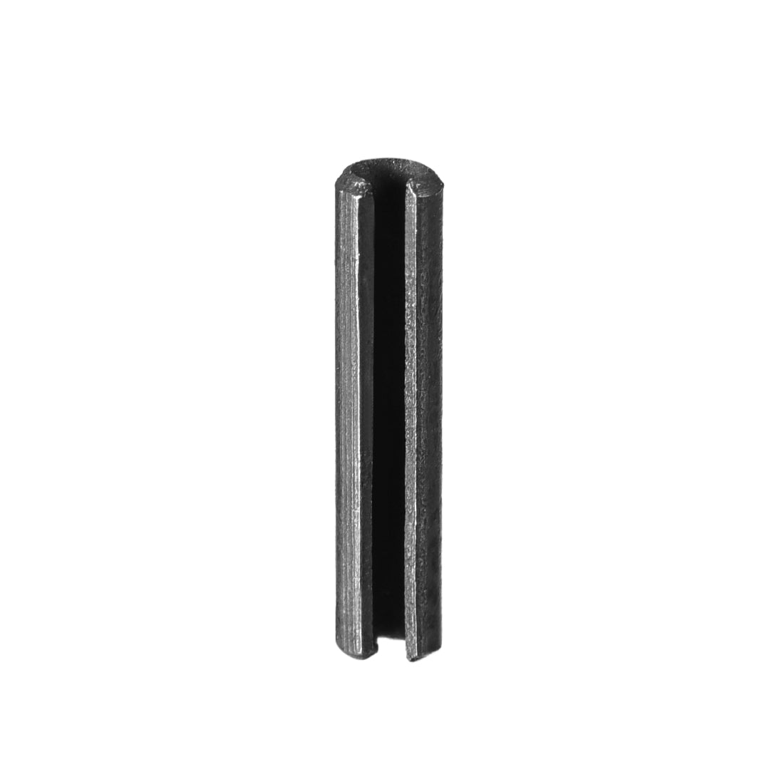 uxcell Uxcell 1.7mm x 8mm Dowel Pin Carbon Steel Split Spring Roll Shelf Support Pin Fasten Hardware Black 20 Pcs