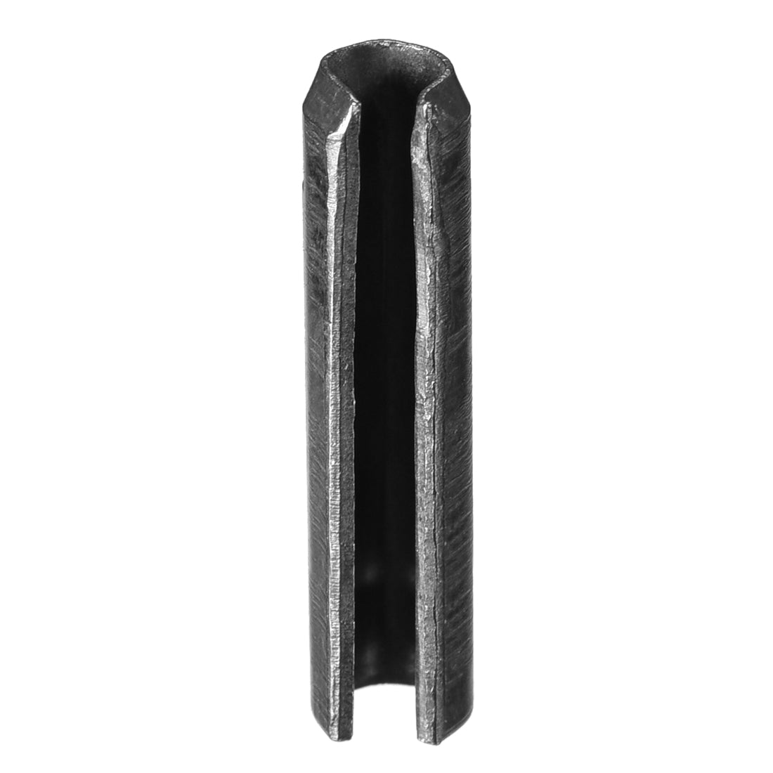 uxcell Uxcell 4.4mm x 18mm Dowel Pin Carbon Steel Split Spring Roll Shelf Support Pin Fasten Hardware Black 20 Pcs