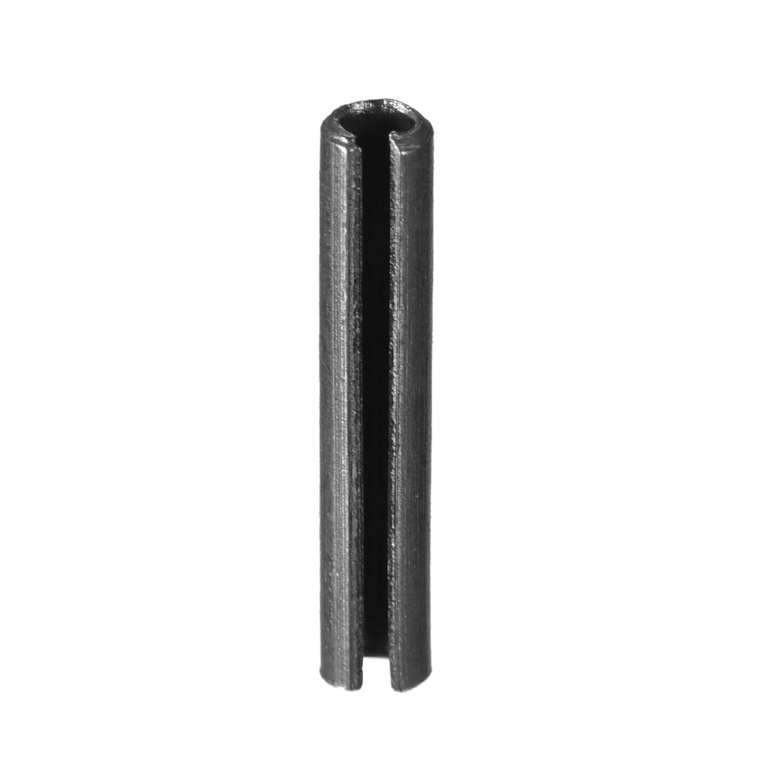 uxcell Uxcell 2.3mm x 12mm Dowel Pin Carbon Steel Split Spring Roll Shelf Support Pin Fasten Hardware Black 20 Pcs