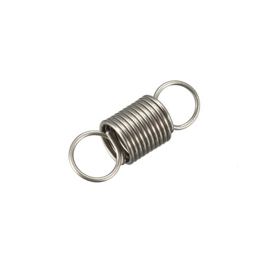 Harfington Uxcell Extended Tension Spring Wire Diameter 0.02", OD 0.2", Free Length 0.59" 10pcs