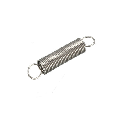 Harfington Uxcell Extended Tension Spring Wire Diameter 0.02", OD 0.2", Free Length 0.98" 10pcs