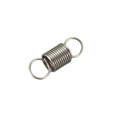 Harfington Uxcell Extended Tension Spring Wire Diameter 0.02", OD 0.2", Free Length 0.59" 15pcs