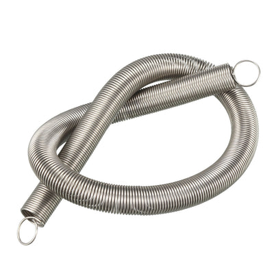 Harfington Uxcell Extended Tension Spring Wire Diameter 0.031", OD 0.39", Free Length 11.81"