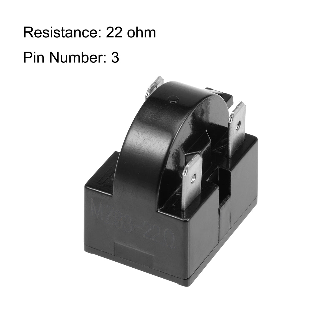 uxcell Uxcell 22 Ohm 3 Pin Refrigerator  Starter Relay