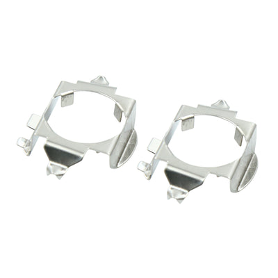 Harfington 2pcs Silver Tone Metal H7 Headlight Holder Retainer for Mercedes-Benz B-Class