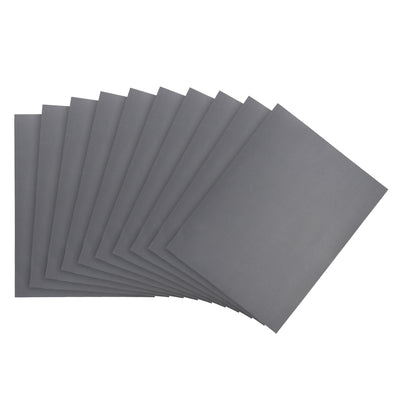 Harfington Uxcell Waterproof Sandpaper, Wet Dry Sand Paper Grit of 1500, 11 x 9inch 10pcs