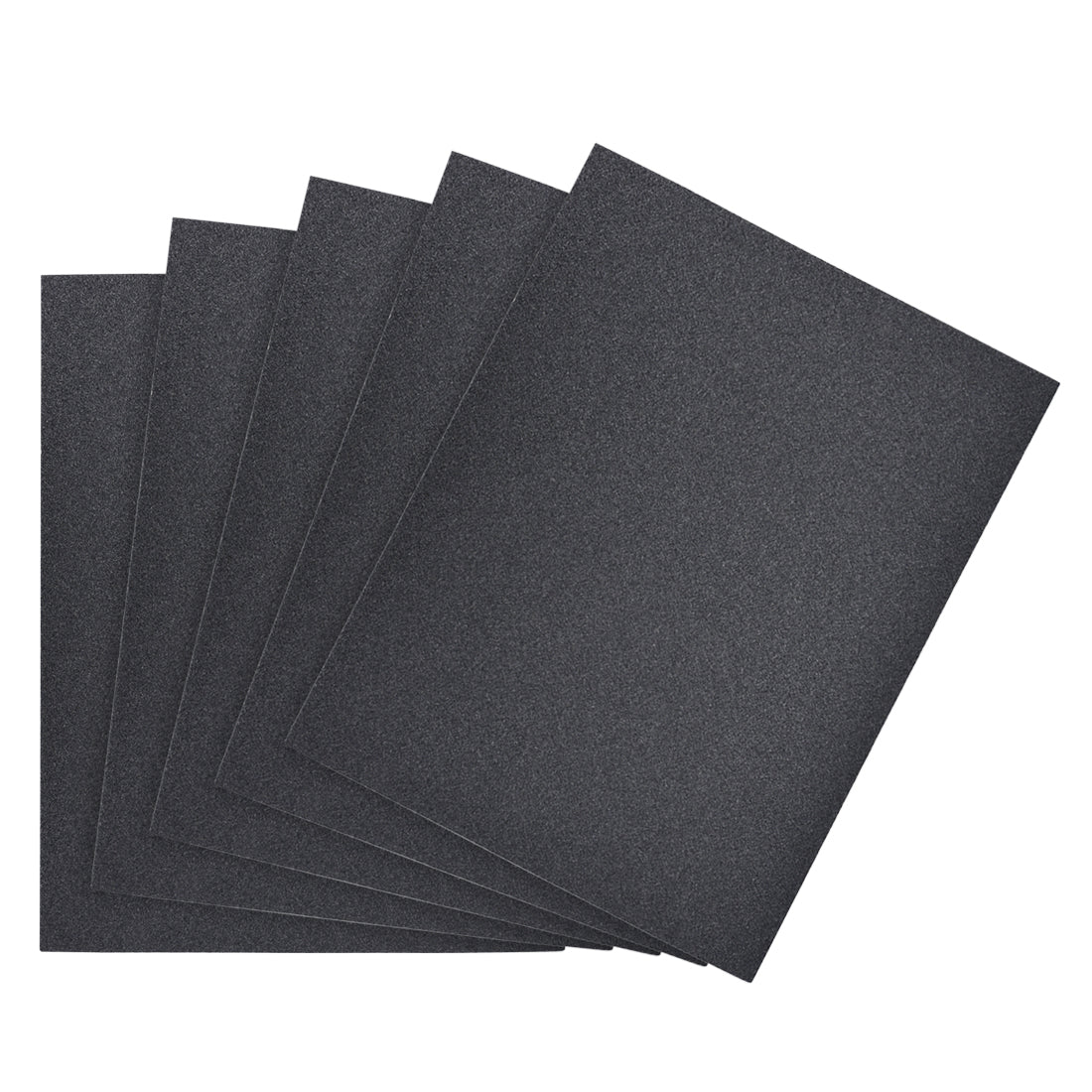 uxcell Uxcell Waterproof Sandpaper, Wet Dry Sand Paper Grit of 120, 11 x 9inch 5pcs