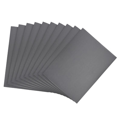 Harfington Uxcell Waterproof Sandpaper, Wet Dry Sand Paper Grit of 1200, 11 x 9inch 10pcs