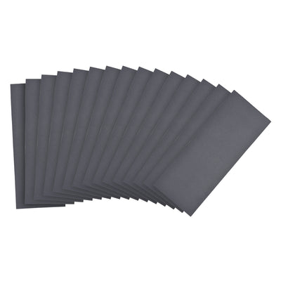 Harfington Uxcell Waterproof Sandpaper, Wet Dry Sand Paper Grit of 800, 9 x 3.7inch 15pcs