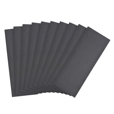 Harfington Uxcell Waterproof Sandpaper, Wet Dry Sand Paper Grit of 500, 9 x 3.7inch 10pcs