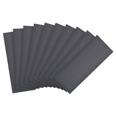 Harfington Uxcell Waterproof Sandpaper, Wet Dry Sand Paper Grit of 400, 9 x 3.7inch 10pcs