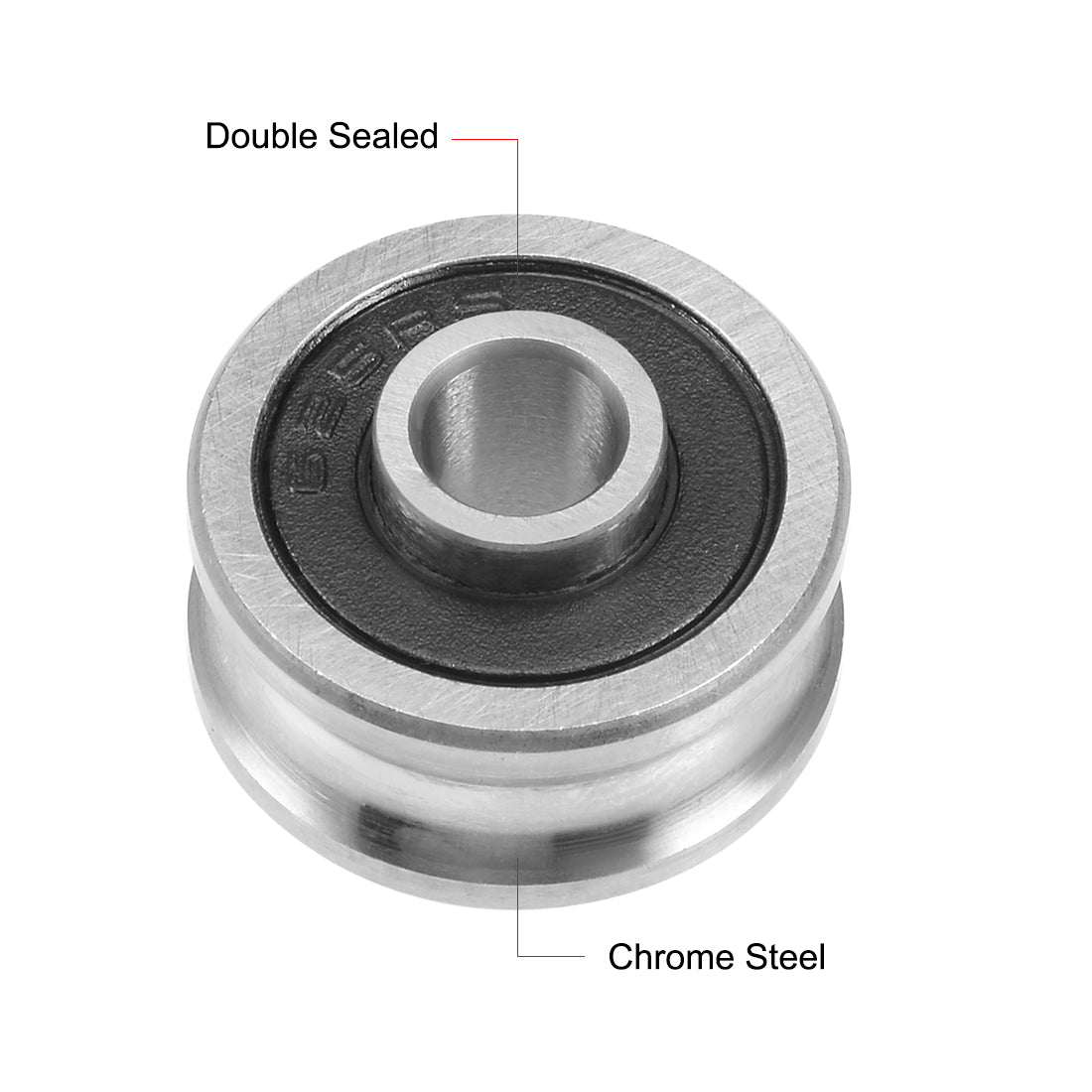 Harfington SG10 SG20 U-Groove Track Guide Bearing Pulley Wheel Bearings for Textile Machine