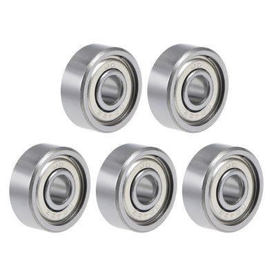 Harfington Uxcell Deep Groove Ball Bearings Metric Double Shielded Chrome Steel P0 Z1 Bearing