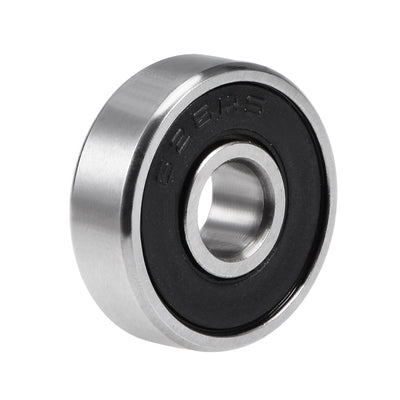 Harfington Uxcell 626-2RS Deep Groove Ball Bearing 6x19x6mm Double Sealed Chrome Steel Bearings