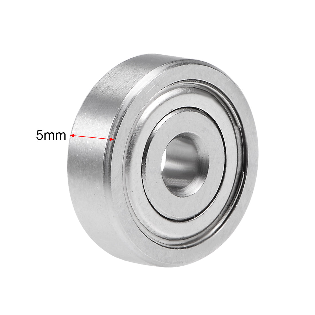 uxcell Uxcell Deep Groove Ball Bearings Double Shielded Stainless Steel