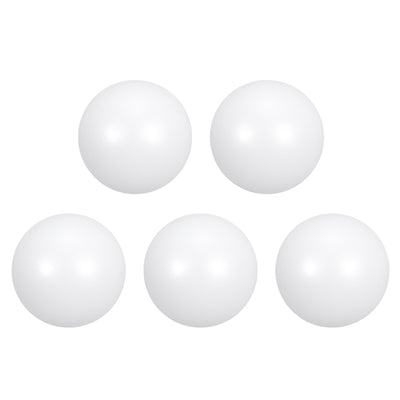 Harfington Uxcell PTFE Ball, 6mm Diameter, Ground Finish, Diaphragm Pneumatic Pump White, 5pcs