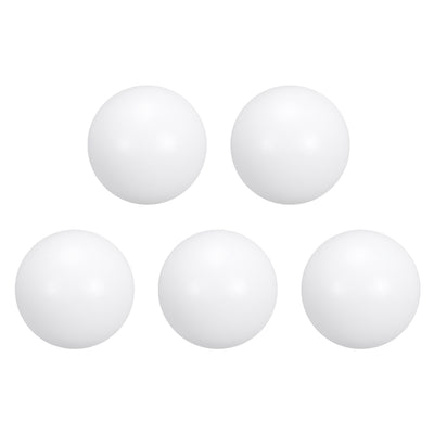 Harfington Uxcell PTFE Ball, 12mm Diameter, Ground Finish, Diaphragm Pneumatic Pump White, 5pcs