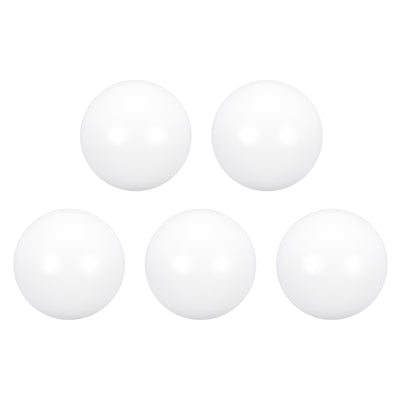 Harfington Uxcell PTFE Ball, 22mm Diameter, Ground Finish, Diaphragm Pneumatic Pump White, 5pcs