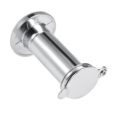 Harfington Uxcell Brass Door Viewer for 35mm-55mm Doors, Polished Chrome Finish