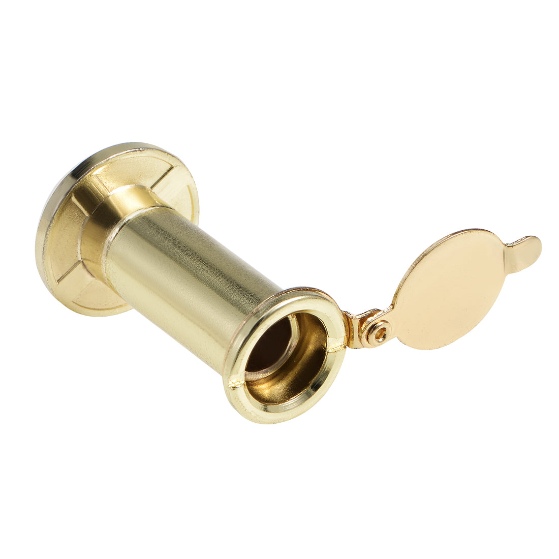 uxcell Uxcell Brass Door Viewer for 35mm-55mm Doors, Polished Gold Finish