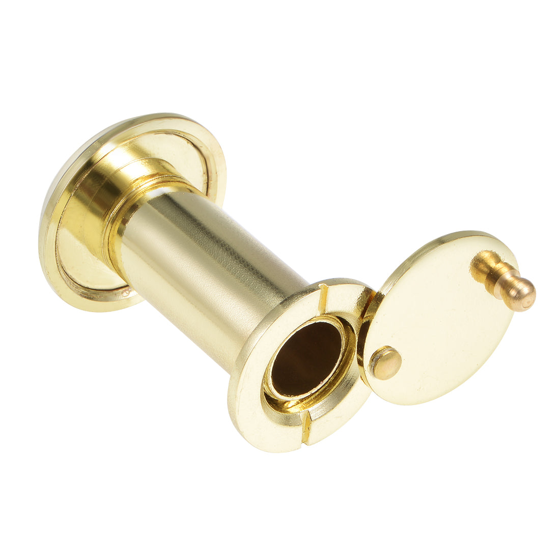 uxcell Uxcell Brass Door Viewer for 35mm-60mm Doors, Polished Gold Finish