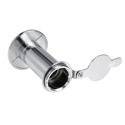 Harfington Uxcell Brass Door Viewer Peephole for 37mm-55mm Doors, Polished Chrome Finish