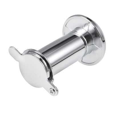 Harfington Uxcell Brass Door Viewer Peephole for 37mm-55mm Doors, Polished Chrome Finish