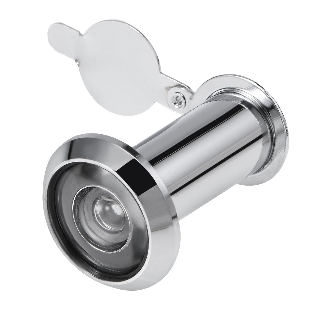 uxcell Uxcell Brass Door Viewer Peephole for 37mm-55mm Doors, Polished Chrome Finish