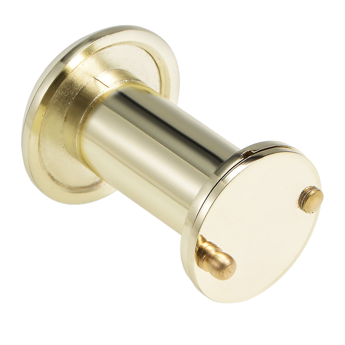 uxcell Uxcell Brass Door Viewer Peephole for 35mm-60mm Doors, Polished Gold Finish, 2 Pcs