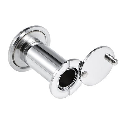 Harfington Uxcell Brass Door Viewer Peephole for 35mm-60mm Doors, Polished Chrome Finish