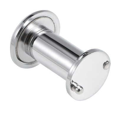 Harfington Uxcell Brass Door Viewer Peephole for 35mm-60mm Doors, Polished Chrome Finish