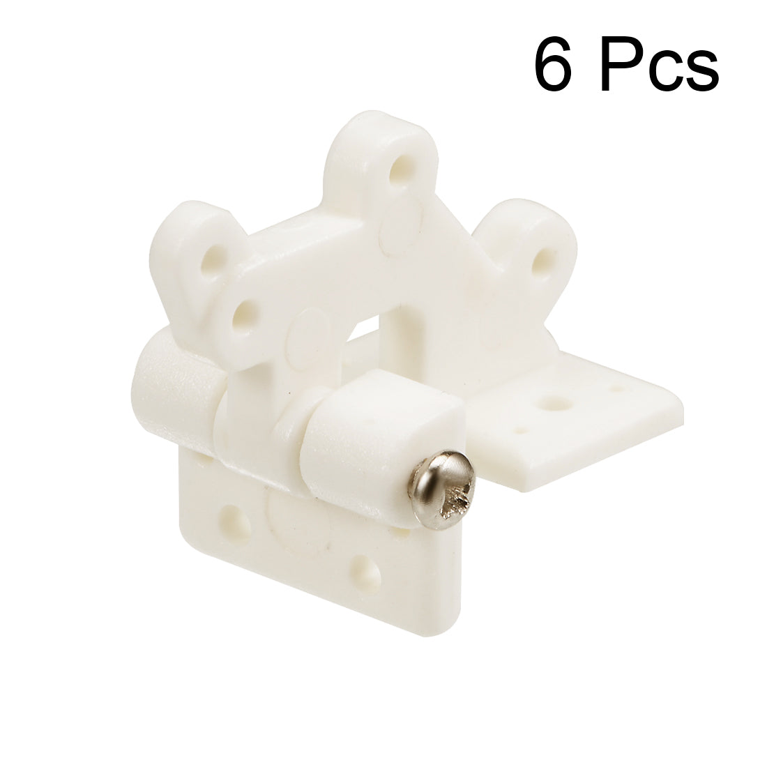 uxcell Uxcell RC Hinges Adjustable Hatch Hinge L30 x W16 mm, for RC Model Airplane Parts White 10pcs