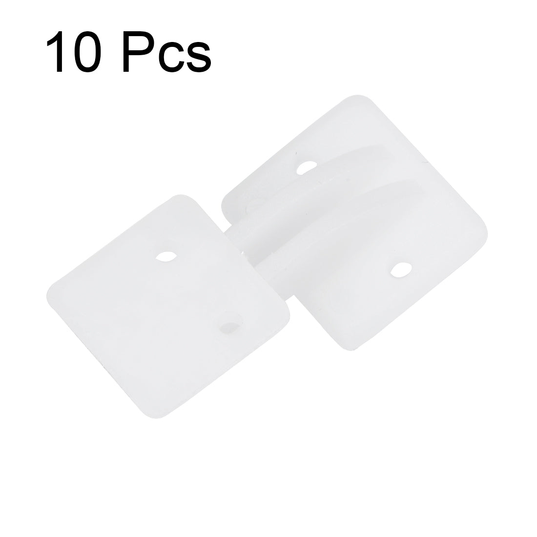 uxcell Uxcell RC Hinges Adjustable Hatch Hinge L38 x W18 mm, for RC Model Airplane Parts White 10pcs