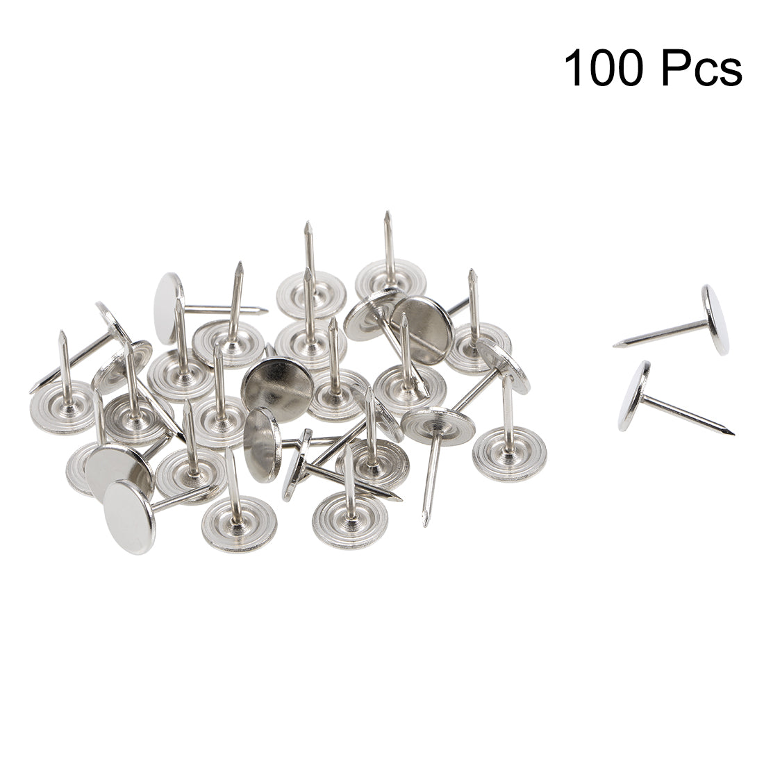 uxcell Uxcell Upholstery Nails Tacks Flat Head Furniture Nails Pins 100 Pcs