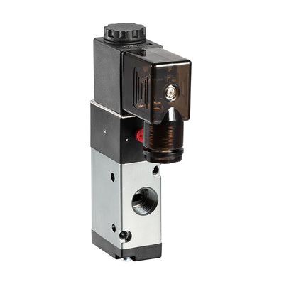 Harfington Uxcell 3V210-08 Pneumatic Air NC Single Piloted  Electrical Control Solenoid Valve AC 24V 3 Way 2 Position 1/4" PT Internally Acting Type