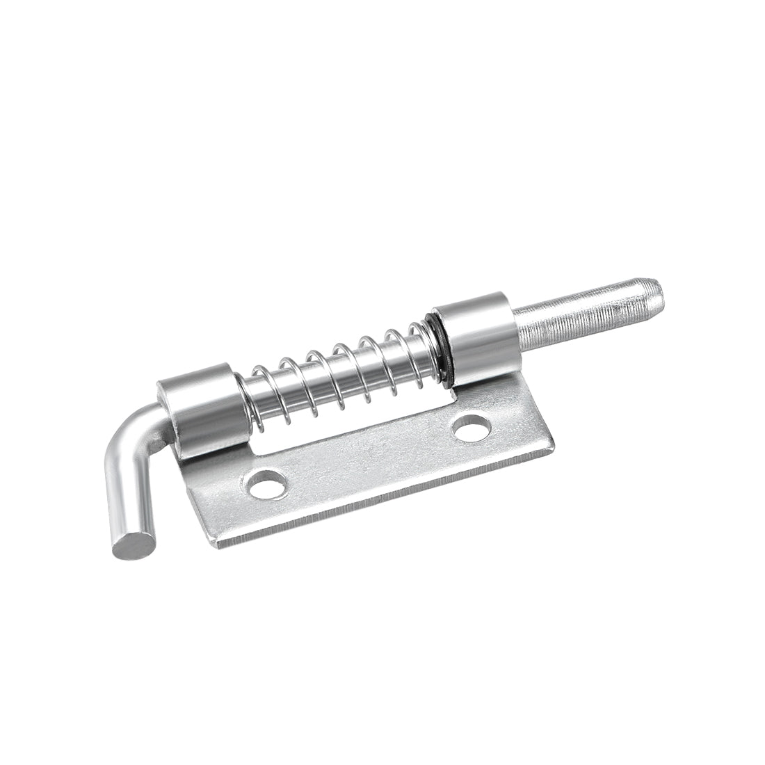 uxcell Uxcell Spring Latch, 2.2 Inch Right-handed Zinc Plated Barrel Bolt Lock for Cabinet Door