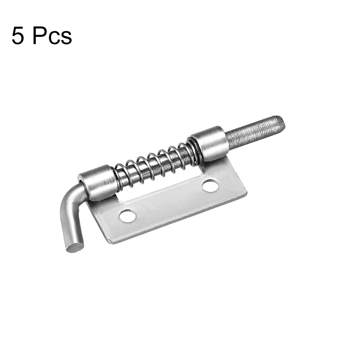 uxcell Uxcell 5 Stück Rechtshändig Torriegel Schlossriegel 304 Edelstahl Möbel Fenster Feder Verriegelung 56mm