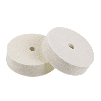 Harfington Compressed Wool Polishing Wheel Round Buffing Pads