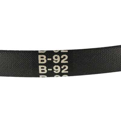 Harfington Uxcell B-92 V-Belts 92" Inner Length, B-Section Rubber Drive Belt