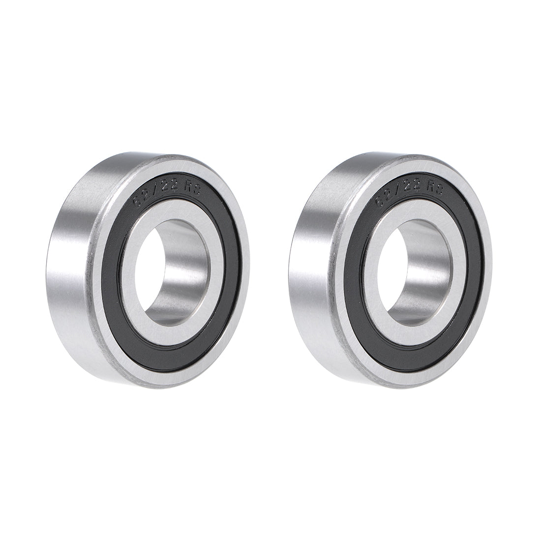 uxcell Uxcell Deep Groove Ball Bearing Double Seal Chrome Steel P0 Z1 Metric Bearings