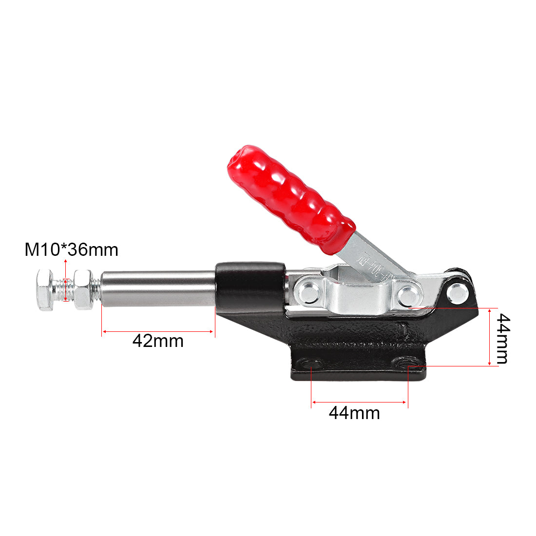 uxcell Uxcell Hand Tool Pull Push Action Toggle Clamp Quick-Release Clamp 850 lbs/386kg Holding Capacity 42mm Stroke