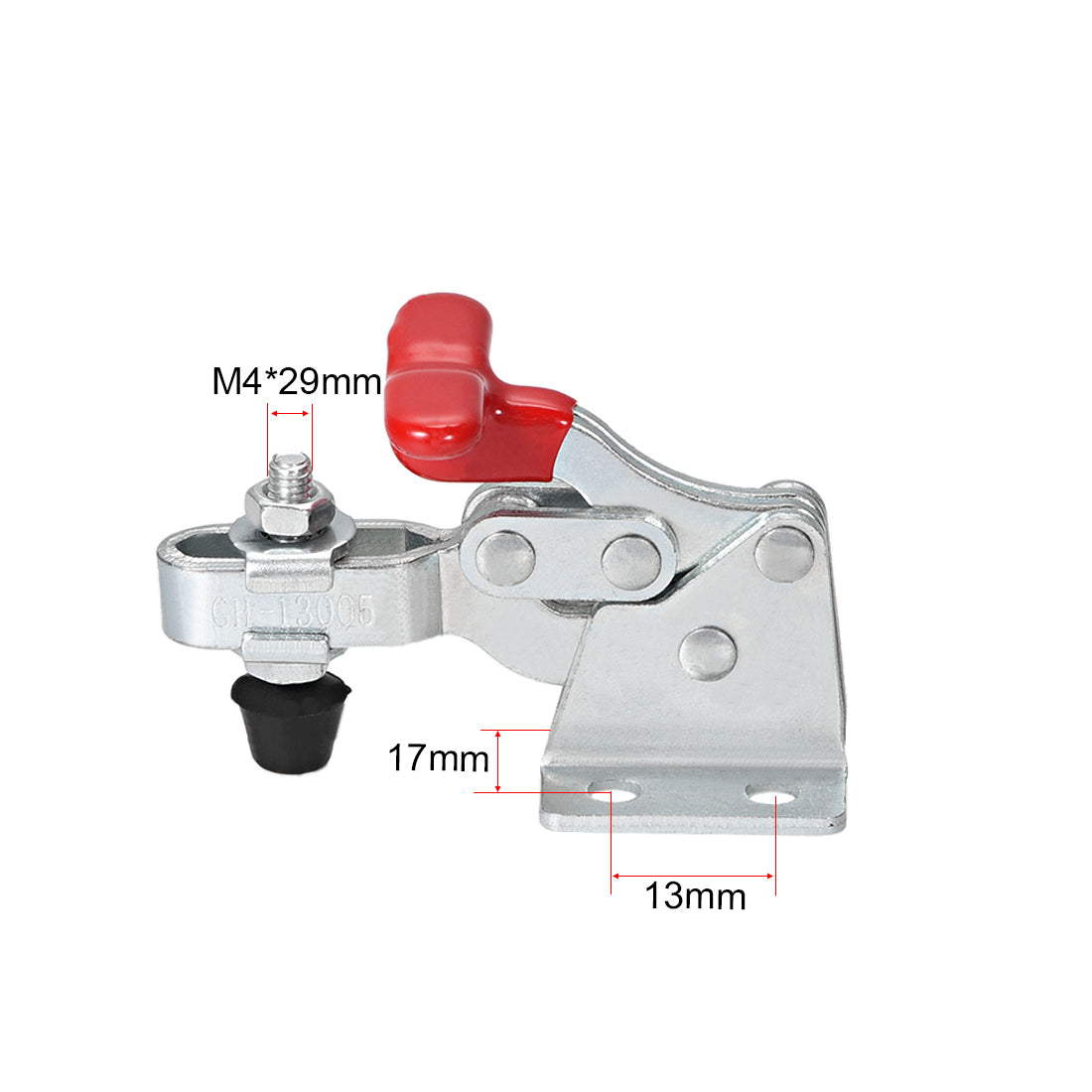 uxcell Uxcell 2 Pcs Hand Tool Vertical Toggle Clamp Quick Release Clamp 150 lbs/68kg