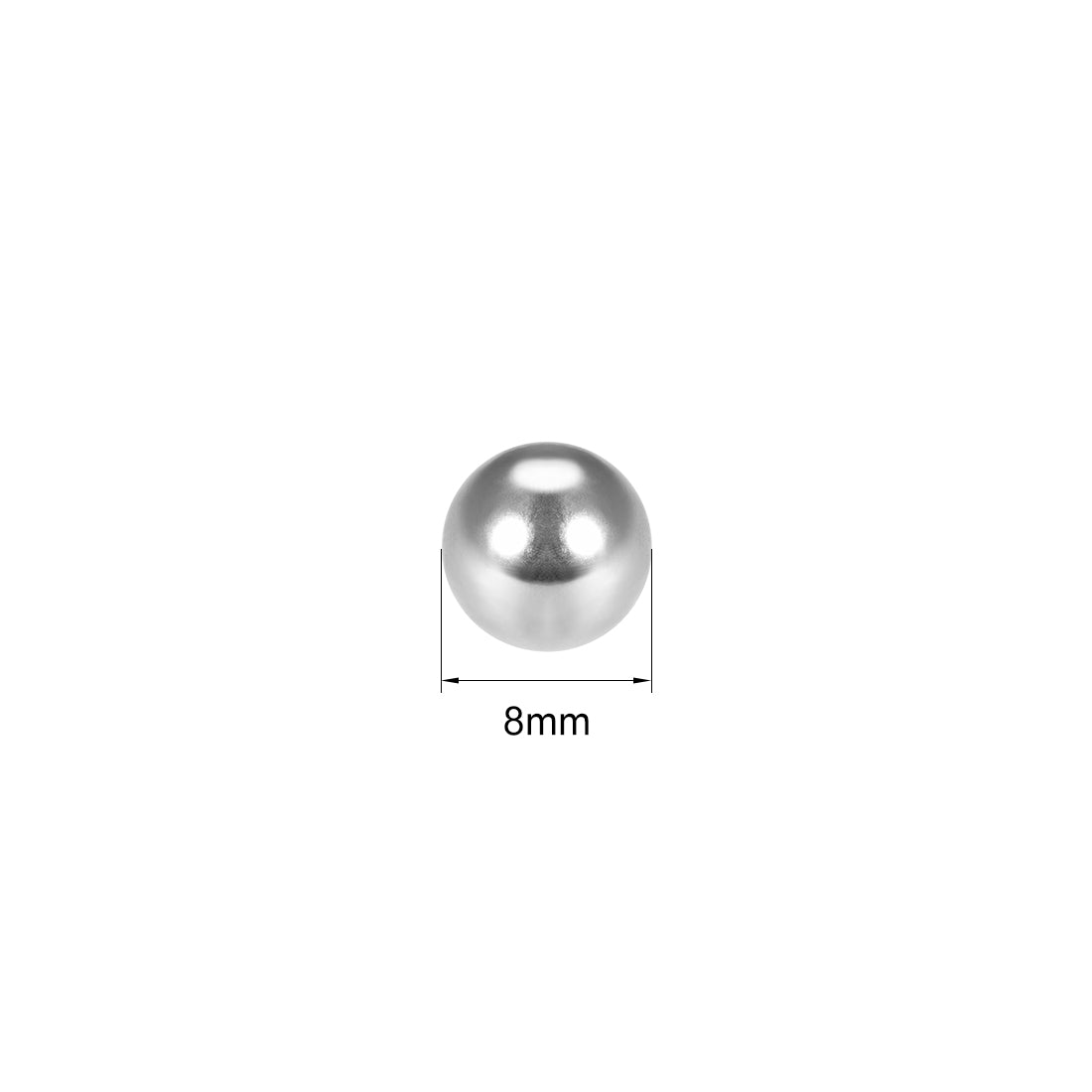 uxcell Uxcell 9mm Precision Chrome Steel Bearing Balls G25 25pcs