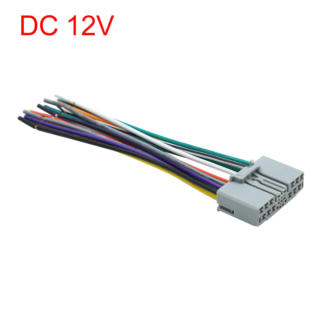 uxcell Uxcell DC 12V Car Male DVD  Wire Harness Adapter Connector Plug for Honda Civic